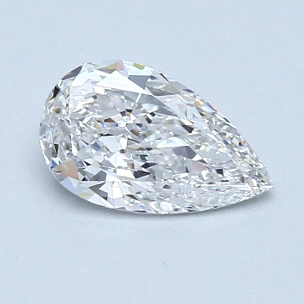 0.71 Carat Pear Loose Diamond, E, VS1, Ideal, GIA Certified | Thumbnail