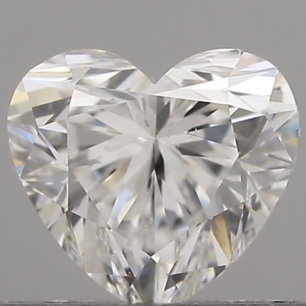0.50 Carat Heart Loose Diamond, E, VS2, Ideal, GIA Certified | Thumbnail
