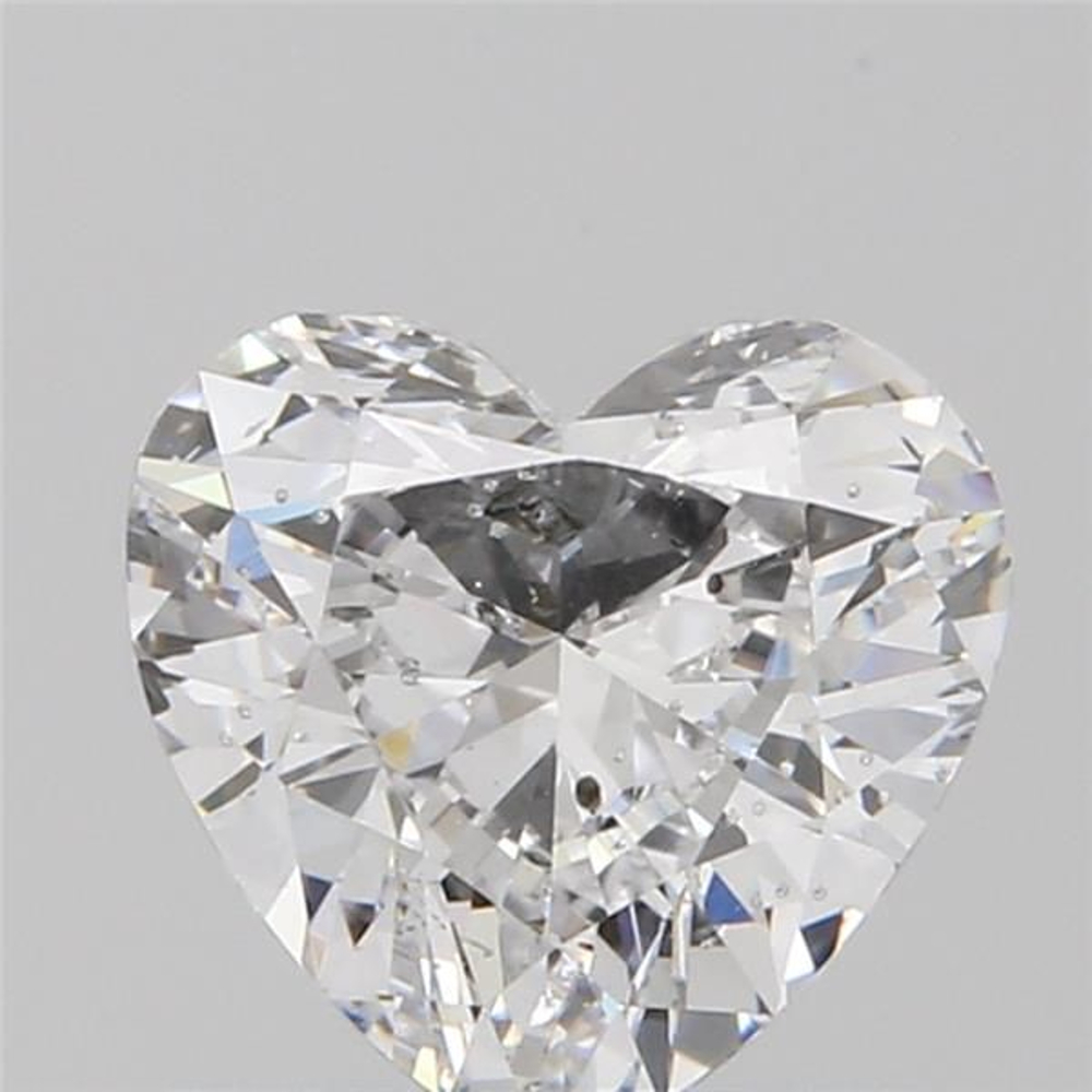 0.73 Carat Heart Loose Diamond, D, I1, Excellent, GIA Certified