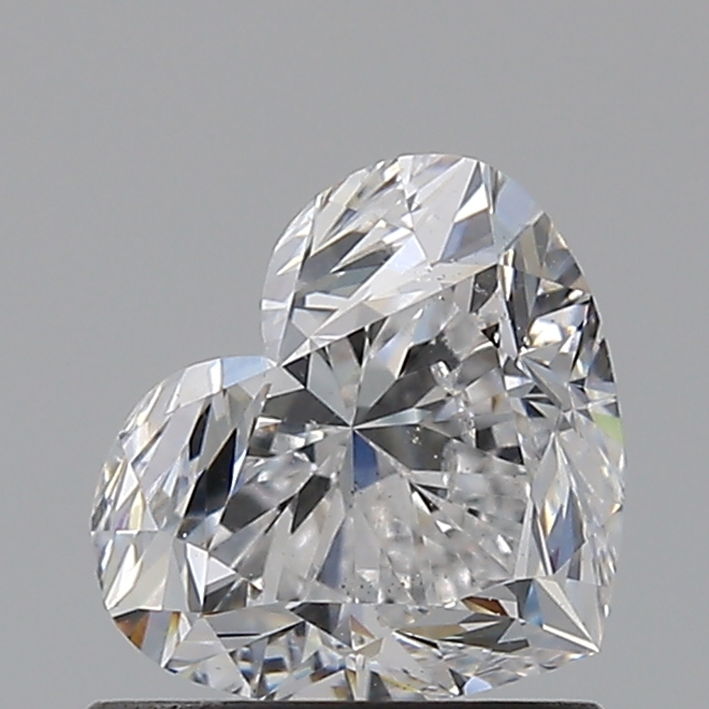0.90 Carat Heart Loose Diamond, D, SI2, Super Ideal, GIA Certified