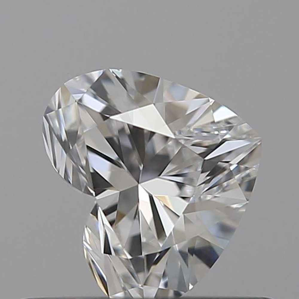 0.42 Carat Heart Loose Diamond, D, IF, Super Ideal, GIA Certified
