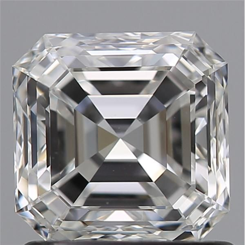 1.04 Carat Asscher Loose Diamond, F, VVS2, Super Ideal, GIA Certified