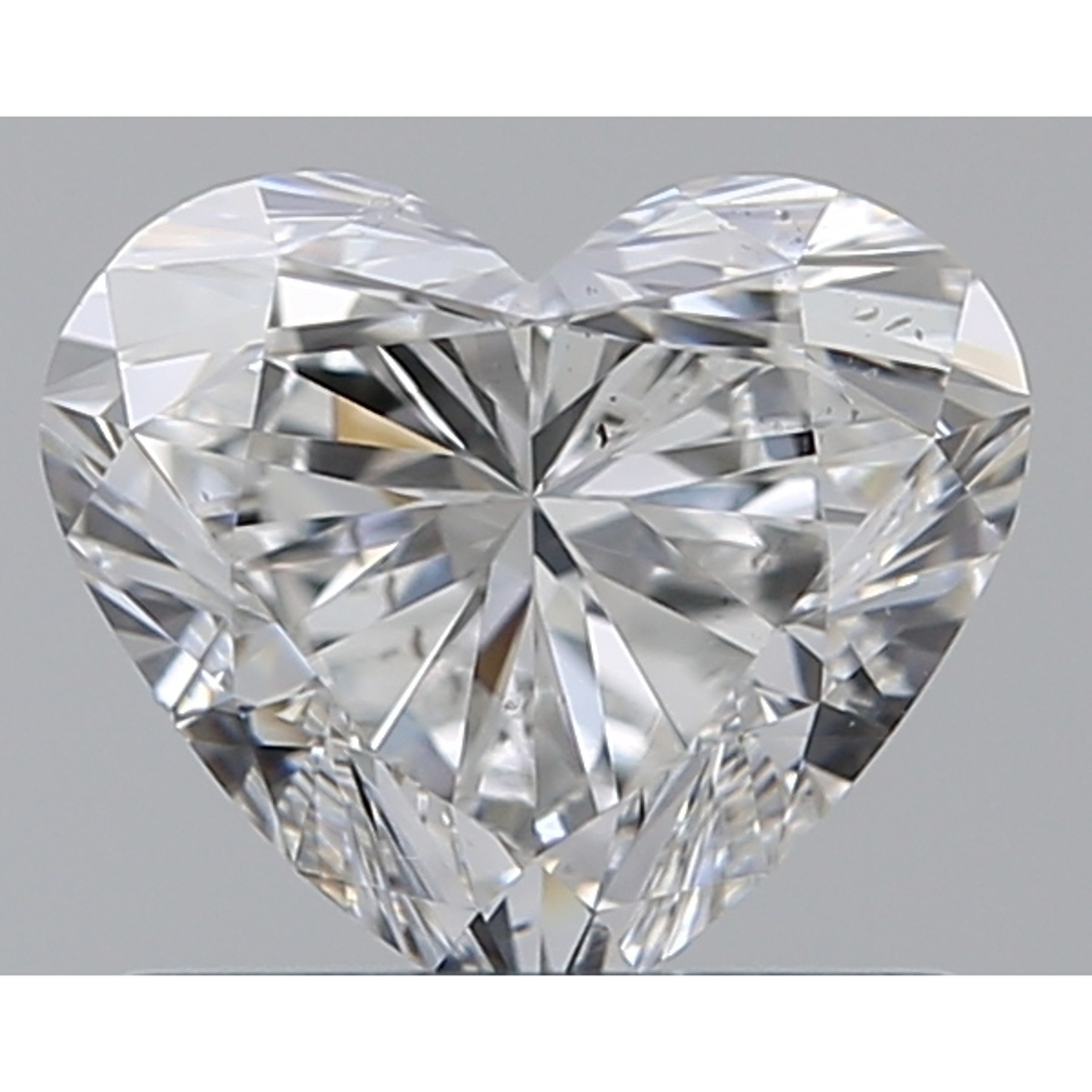 0.72 Carat Heart Loose Diamond, F, SI1, Super Ideal, GIA Certified