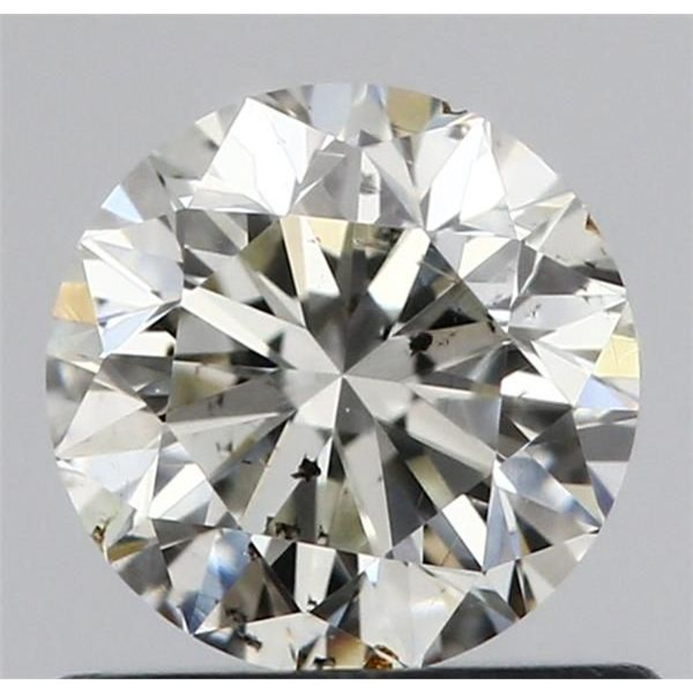 0.68 Carat Round Loose Diamond, I, SI2, Very Good, IGI Certified | Thumbnail