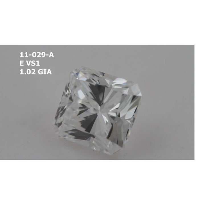 1.02 Carat Radiant Loose Diamond, E, VS1, Very Good, GIA Certified
