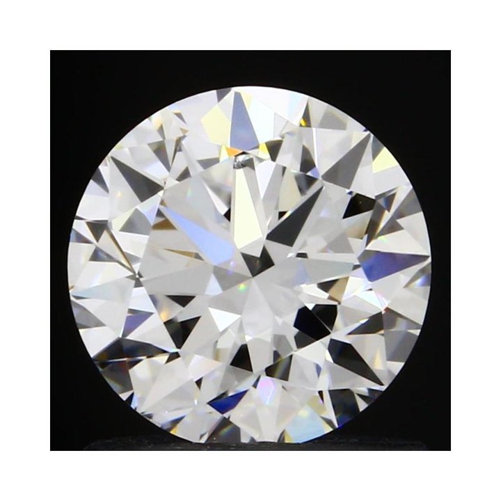 0.90 Carat Round Loose Diamond, D, VVS2, Very Good, GIA Certified