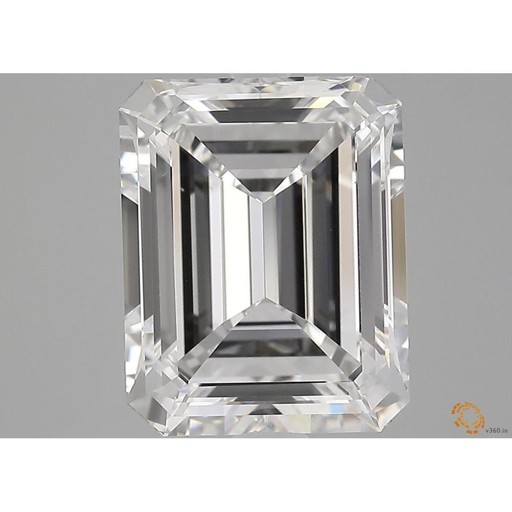5.00 Carat Emerald Loose Diamond, E, VVS2, Excellent, GIA Certified | Thumbnail