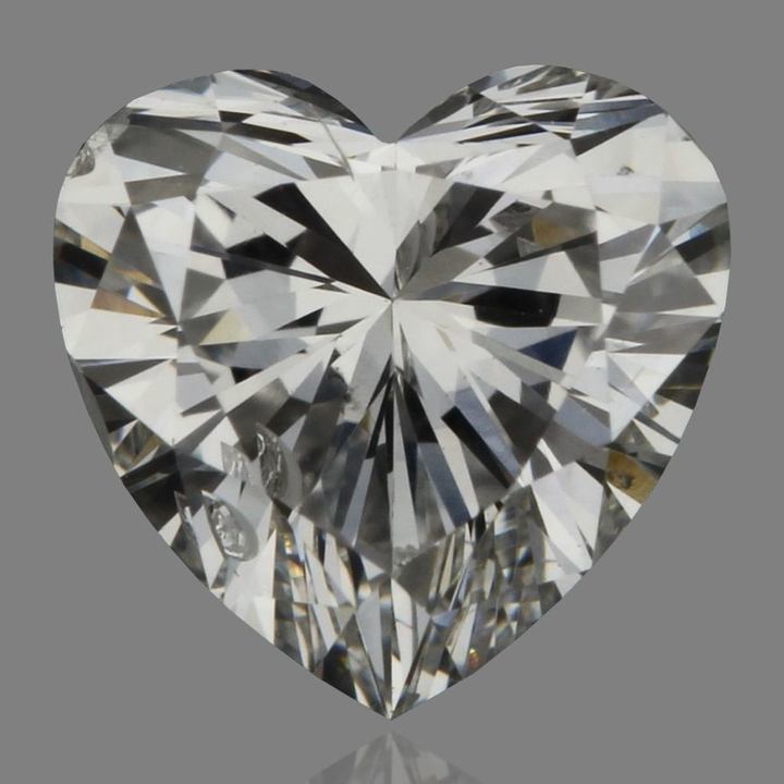 0.39 Carat Heart Loose Diamond, D, SI2, Excellent, GIA Certified