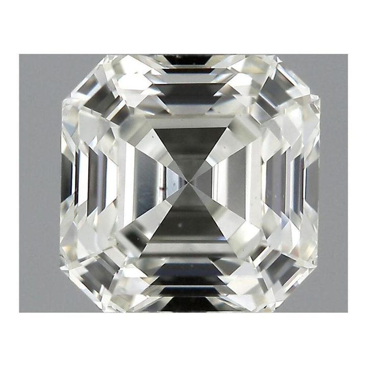 0.71 Carat Asscher Loose Diamond, J, VS2, Ideal, GIA Certified