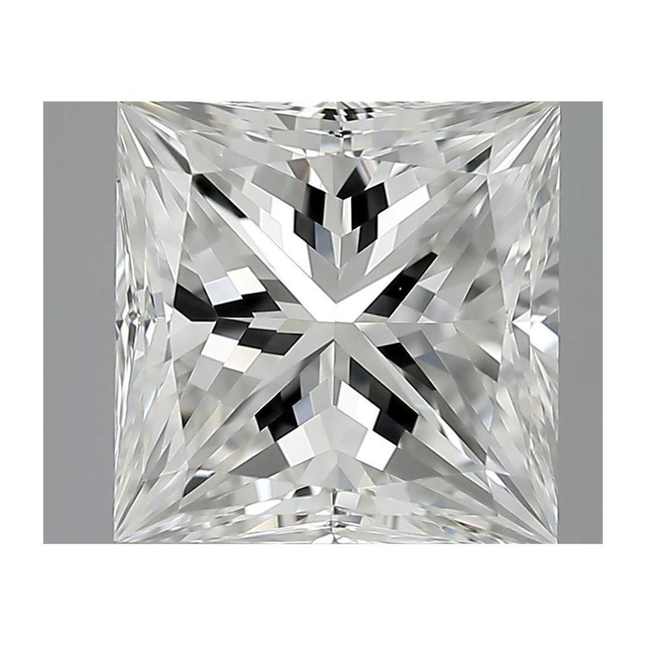 3.52 Carat Princess Loose Diamond, H, VVS2, Excellent, GIA Certified