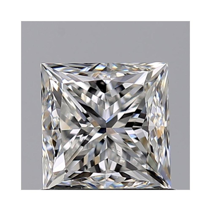 1.00 Carat Princess Loose Diamond, F, VS2, Very Good, GIA Certified | Thumbnail