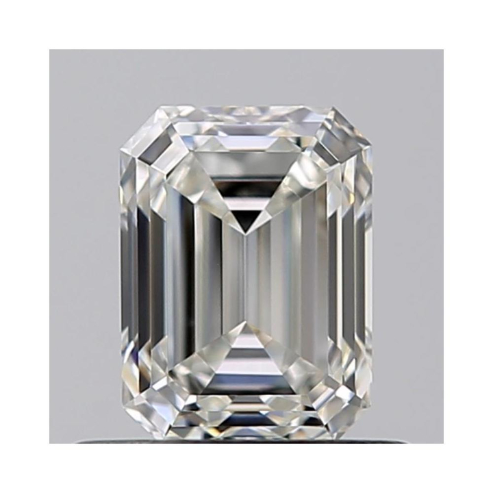 0.60 Carat Emerald Loose Diamond, J, VVS1, Ideal, GIA Certified