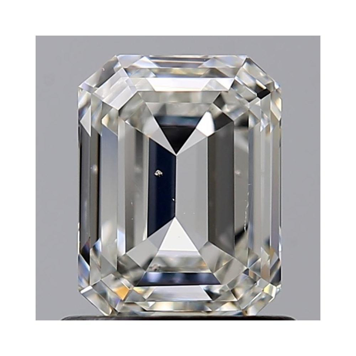 1.01 Carat Emerald Loose Diamond, H, SI1, Ideal, GIA Certified | Thumbnail