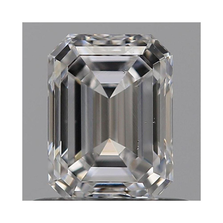 0.60 Carat Emerald Loose Diamond, D, VS1, Excellent, GIA Certified | Thumbnail