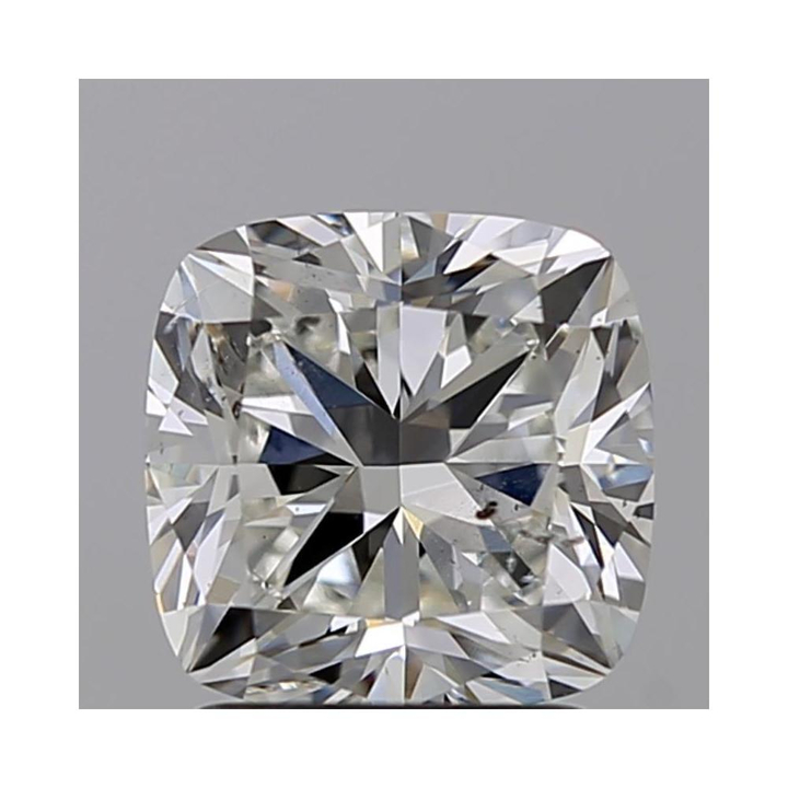 1.81 Carat Cushion Loose Diamond, H, SI2, Ideal, GIA Certified | Thumbnail