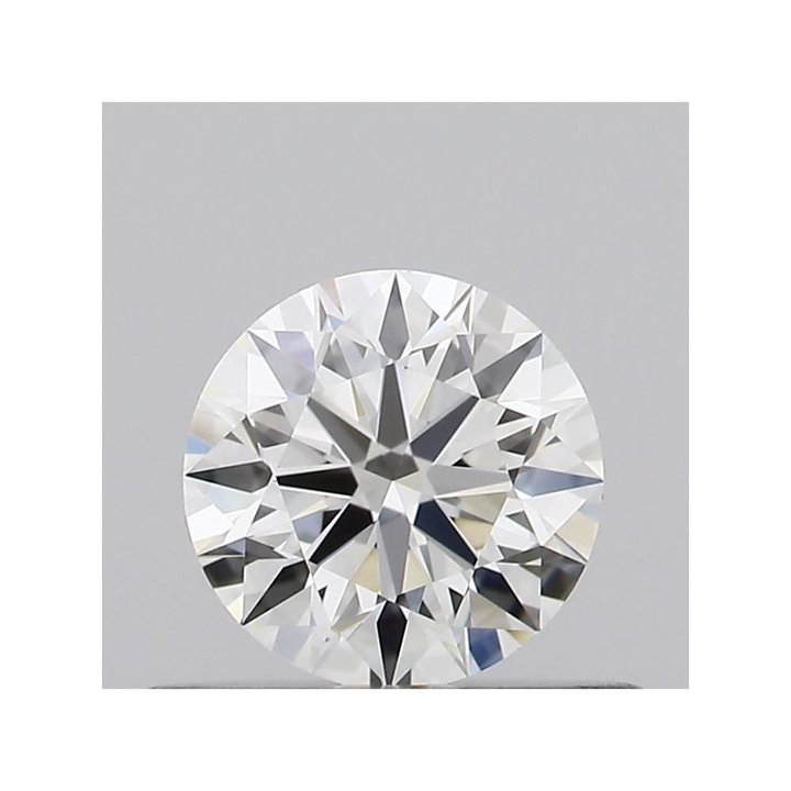 0.37 Carat Round Loose Diamond, I, IF, Super Ideal, GIA Certified