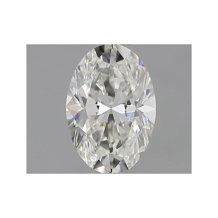 0.52 Carat Oval Loose Diamond, H, VVS2, Excellent, GIA Certified | Thumbnail
