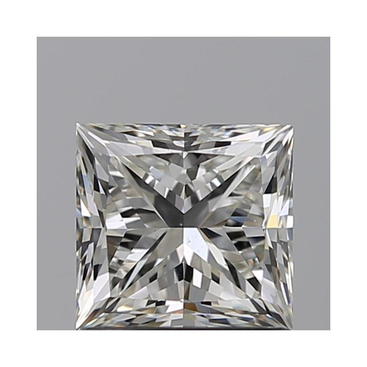 1.00 Carat Princess Loose Diamond, I, VS2, Excellent, GIA Certified | Thumbnail