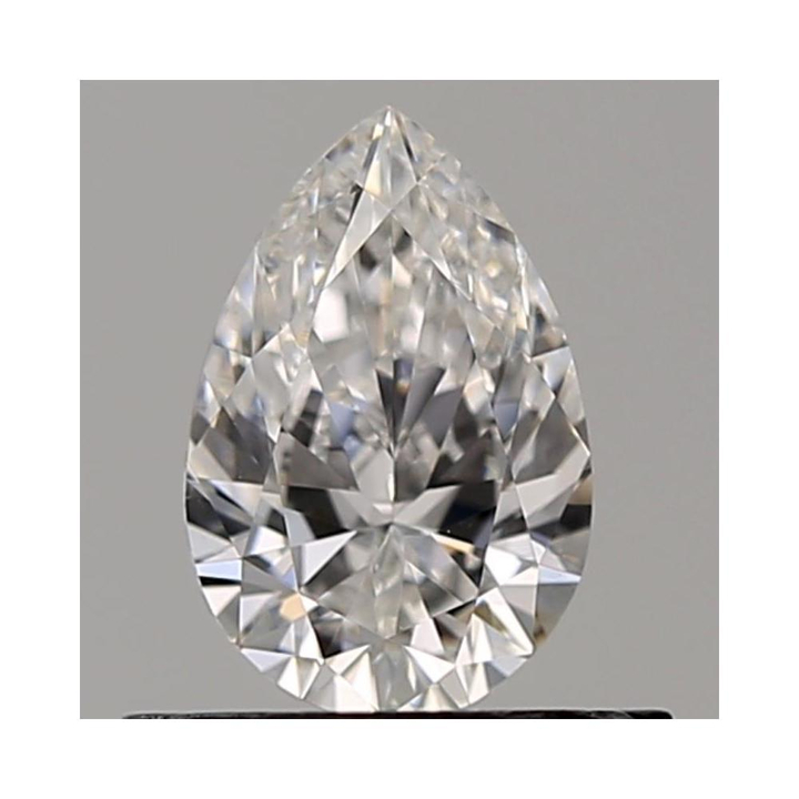 0.50 Carat Pear Loose Diamond, D, VVS2, Ideal, GIA Certified | Thumbnail