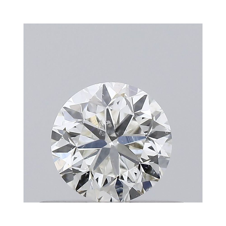 0.40 Carat Round Loose Diamond, H, I1, Very Good, GIA Certified | Thumbnail