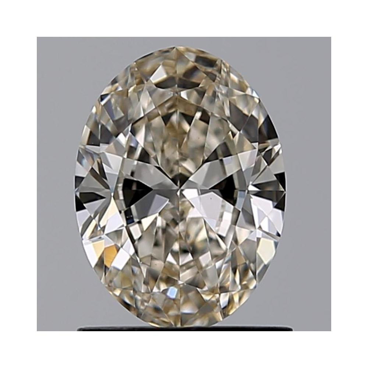 1.00 Carat Oval Loose Diamond, K, VS2, Super Ideal, GIA Certified