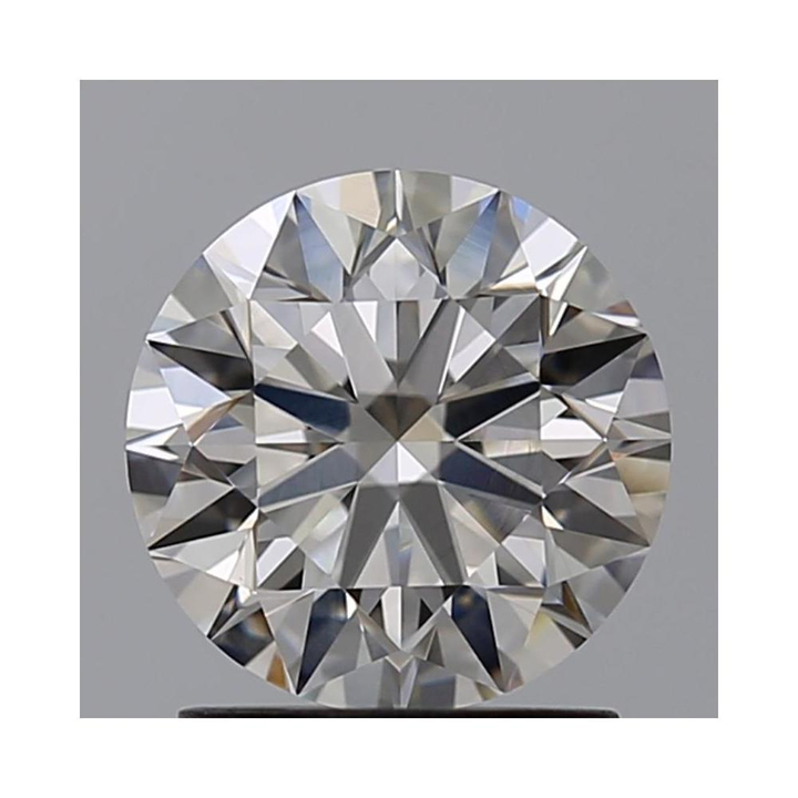 1.61 Carat Round Loose Diamond, K, VVS1, Super Ideal, GIA Certified