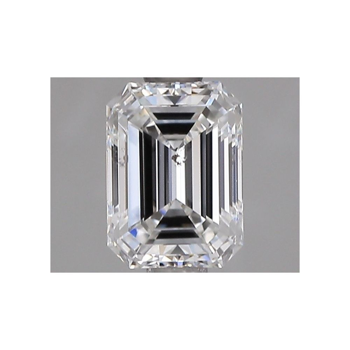 0.82 Carat Emerald Loose Diamond, F, SI1, Super Ideal, GIA Certified | Thumbnail