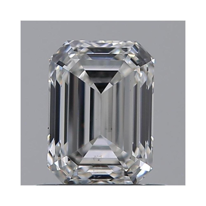 0.71 Carat Emerald Loose Diamond, F, SI1, Ideal, GIA Certified