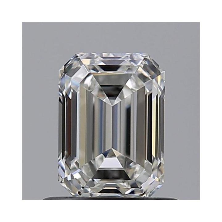 0.74 Carat Emerald Loose Diamond, H, VS1, Super Ideal, GIA Certified