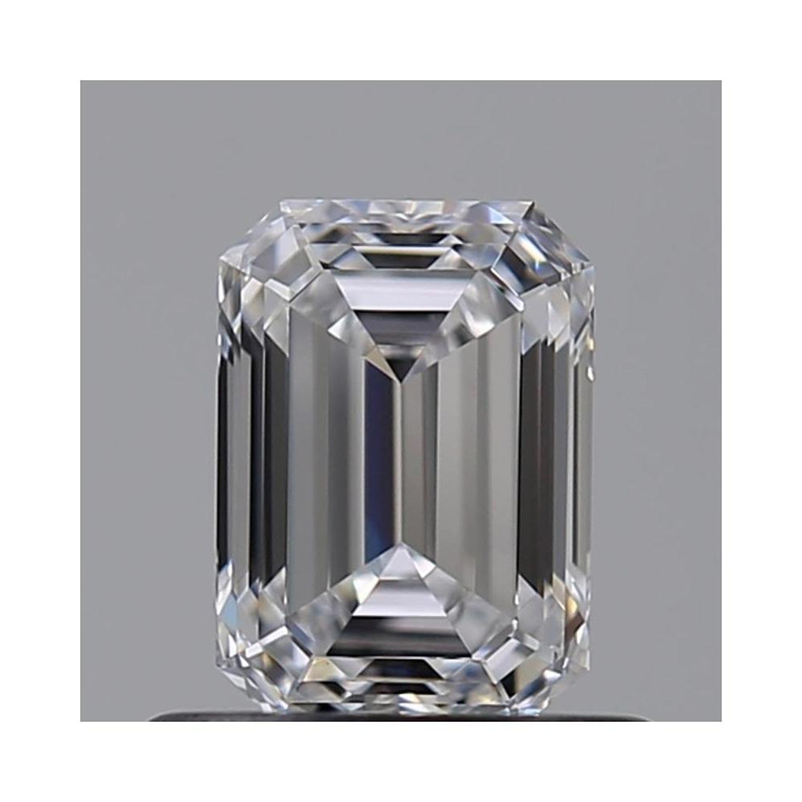 0.60 Carat Emerald Loose Diamond, D, VVS1, Super Ideal, GIA Certified | Thumbnail