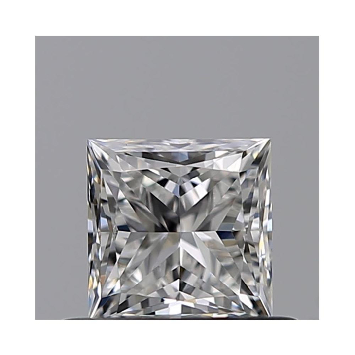 0.50 Carat Princess Loose Diamond, E, VVS2, Ideal, GIA Certified