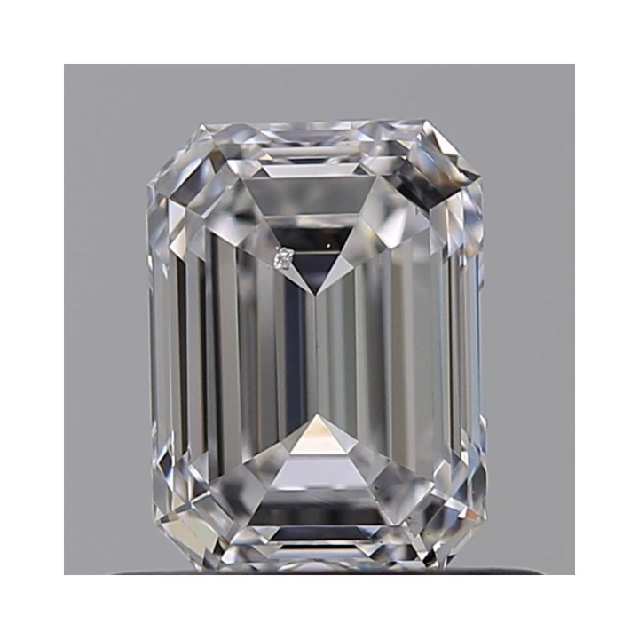 0.60 Carat Emerald Loose Diamond, D, SI1, Ideal, GIA Certified