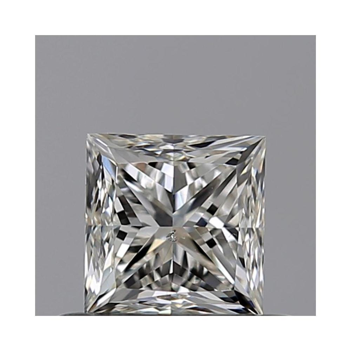 0.50 Carat Princess Loose Diamond, I, SI1, Very Good, GIA Certified