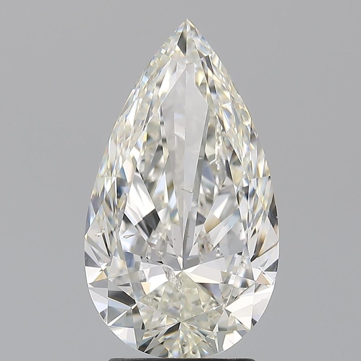 2.51 Carat Pear Loose Diamond, I, SI2, Ideal, GIA Certified | Thumbnail