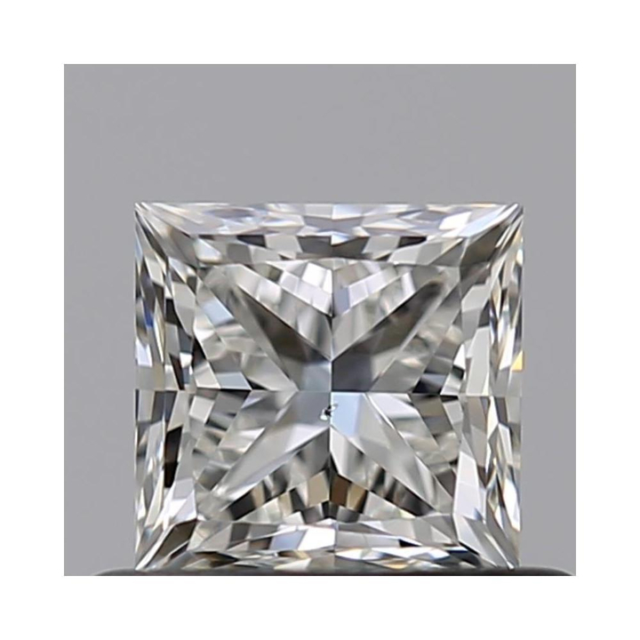0.53 Carat Princess Loose Diamond, H, SI1, Excellent, GIA Certified