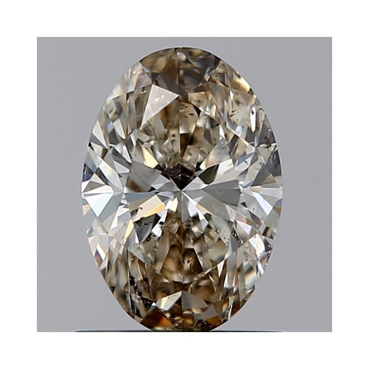 1.05 Carat Oval Loose Diamond, L, SI2, Super Ideal, GIA Certified | Thumbnail