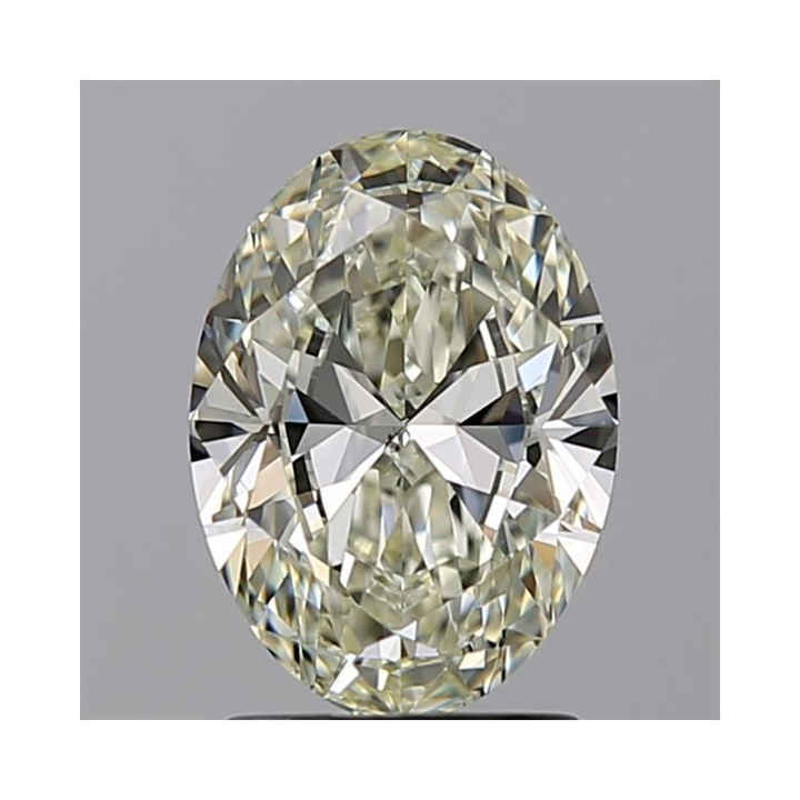 1.50 Carat Oval Loose Diamond, L, VS2, Super Ideal, GIA Certified | Thumbnail