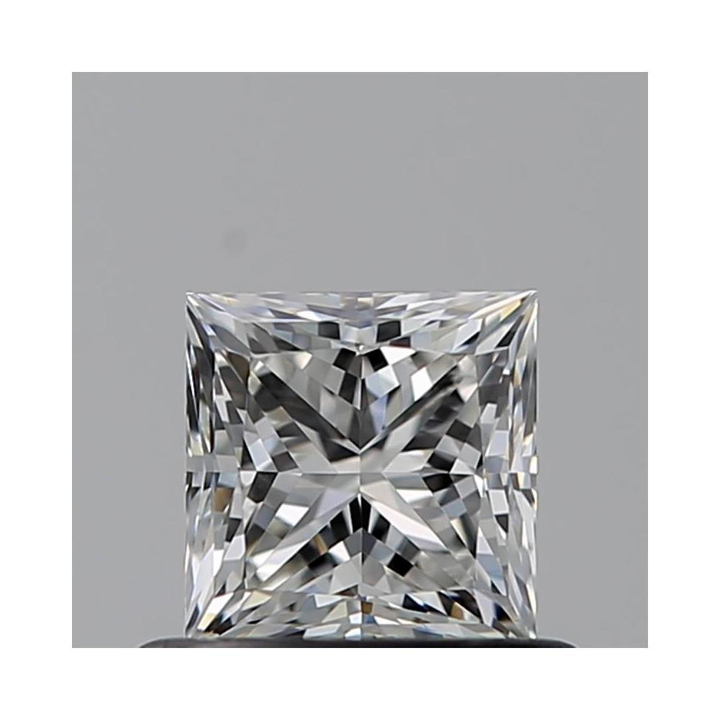 0.62 Carat Princess Loose Diamond, G, VVS2, Ideal, GIA Certified | Thumbnail