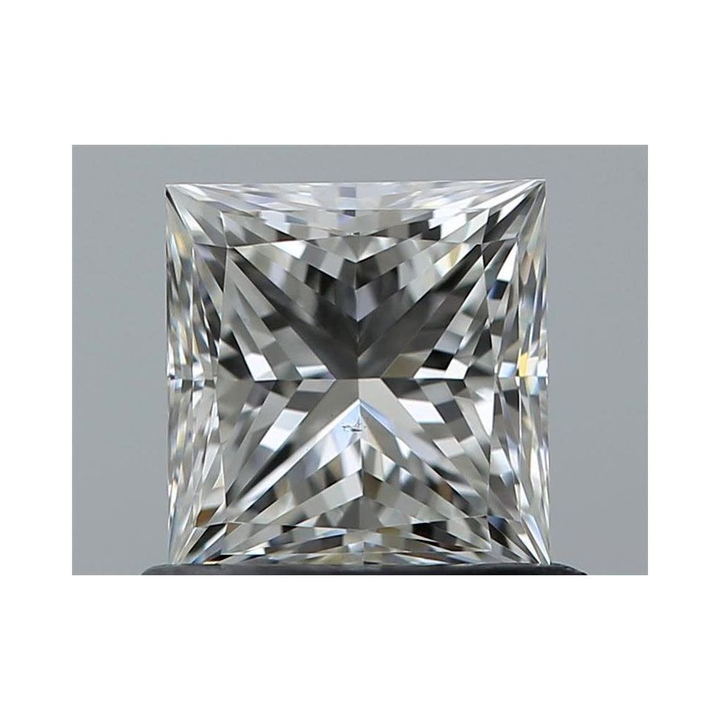 0.70 Carat Princess Loose Diamond, H, VS2, Ideal, GIA Certified | Thumbnail
