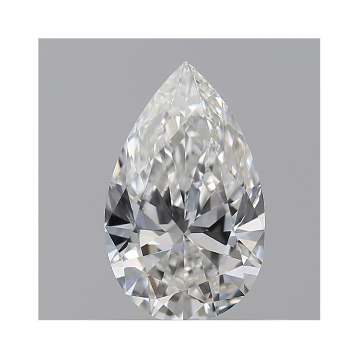 0.50 Carat Pear Loose Diamond, G, IF, Super Ideal, GIA Certified