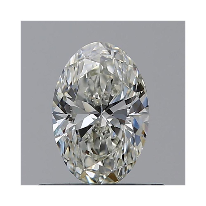 0.61 Carat Oval Loose Diamond, I, VS1, Ideal, GIA Certified | Thumbnail