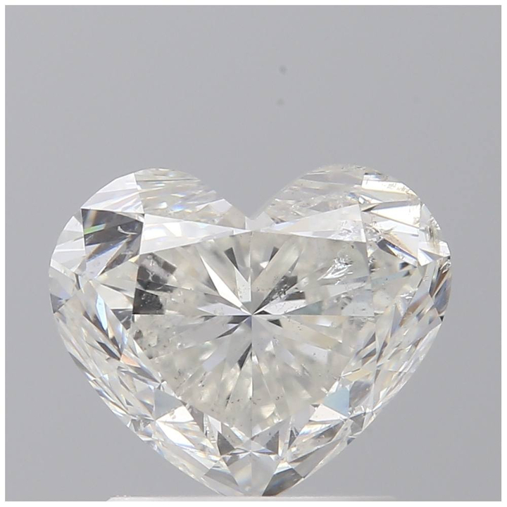 1.50 Carat Heart Loose Diamond, H, SI2, Super Ideal, GIA Certified | Thumbnail