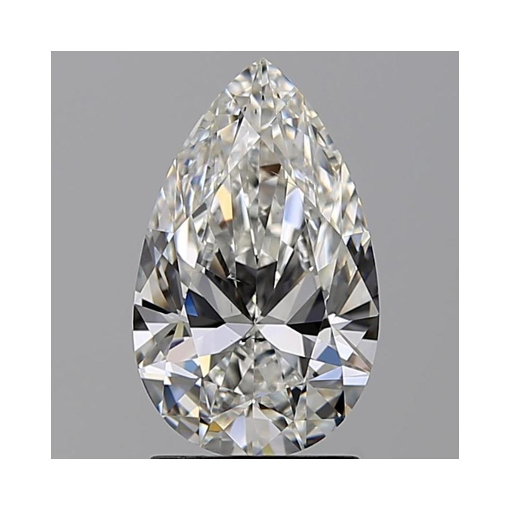 2.00 Carat Pear Loose Diamond, G, SI1, Super Ideal, GIA Certified