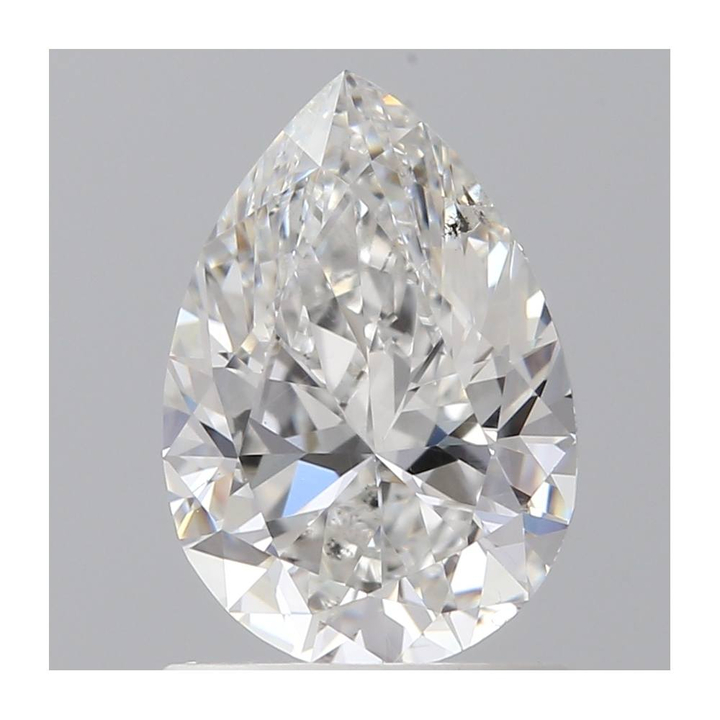 0.90 Carat Pear Loose Diamond, F, SI1, Super Ideal, GIA Certified | Thumbnail