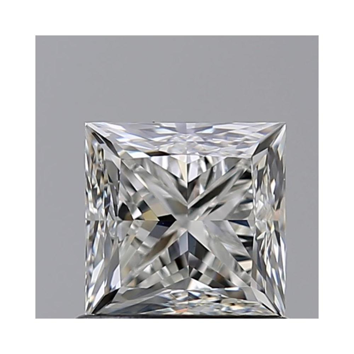 1.00 Carat Princess Loose Diamond, H, VVS2, Very Good, GIA Certified | Thumbnail