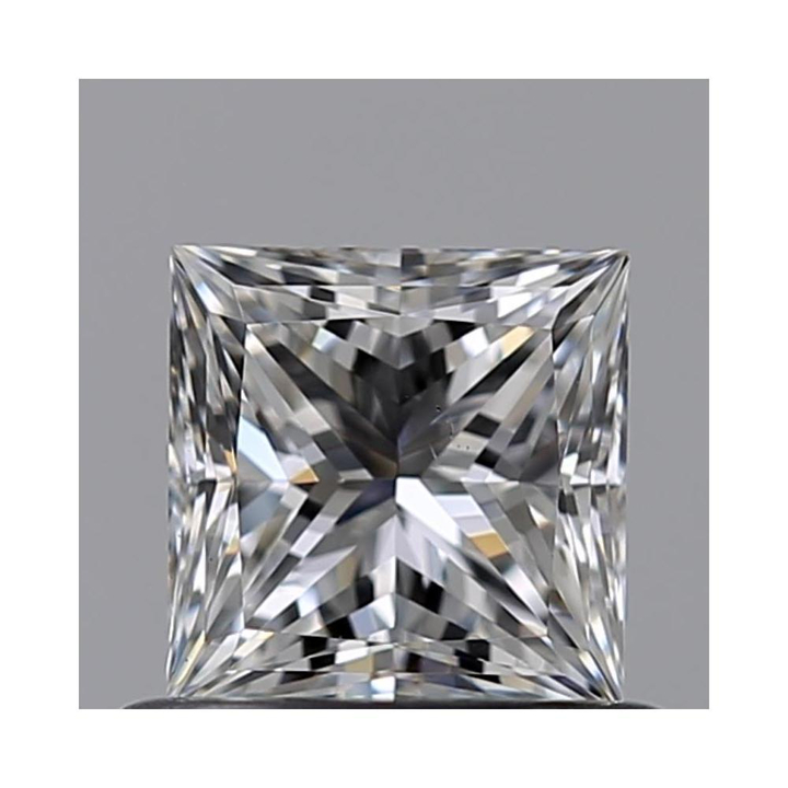0.62 Carat Princess Loose Diamond, F, VS2, Super Ideal, GIA Certified | Thumbnail