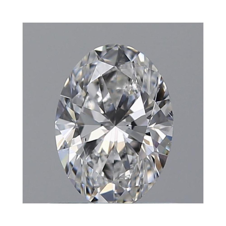 0.70 Carat Oval Loose Diamond, D, VS2, Ideal, GIA Certified