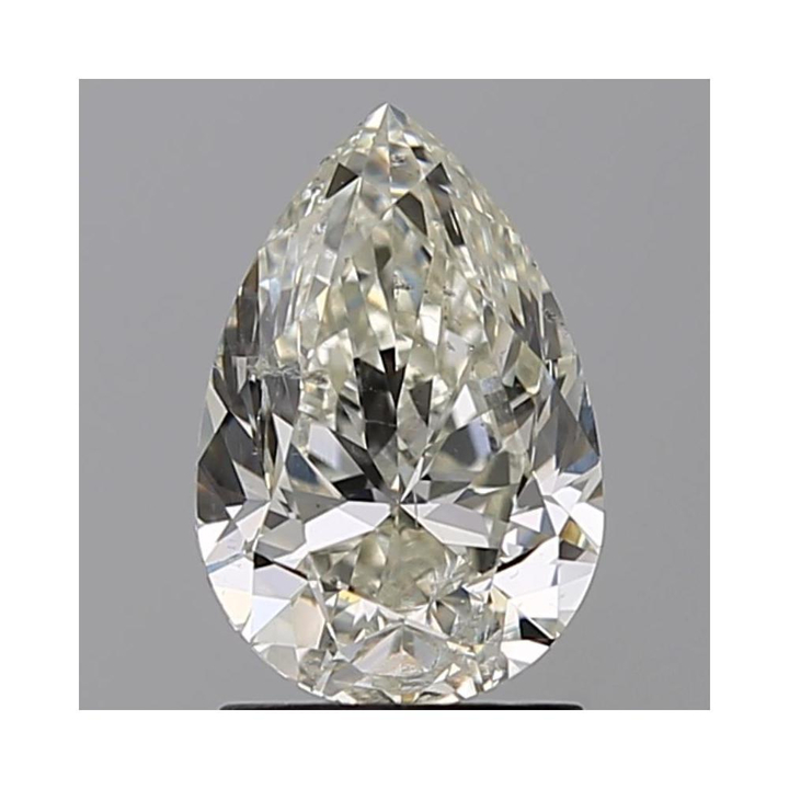 2.00 Carat Pear Loose Diamond, K, I1, Ideal, GIA Certified
