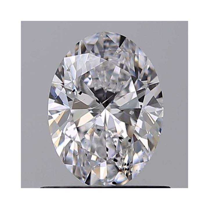 0.80 Carat Oval Loose Diamond, D, I1, Super Ideal, GIA Certified