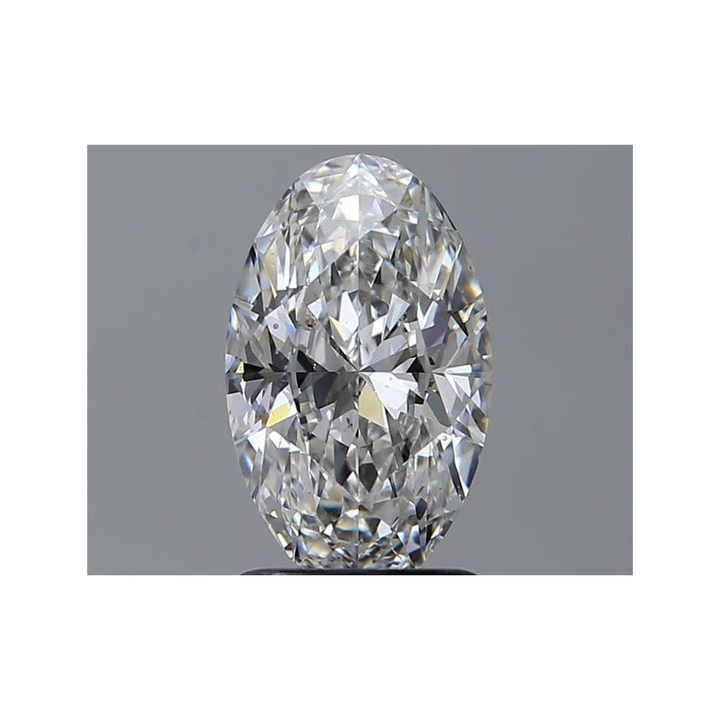 1.50 Carat Oval Loose Diamond, F, VS2, Ideal, GIA Certified